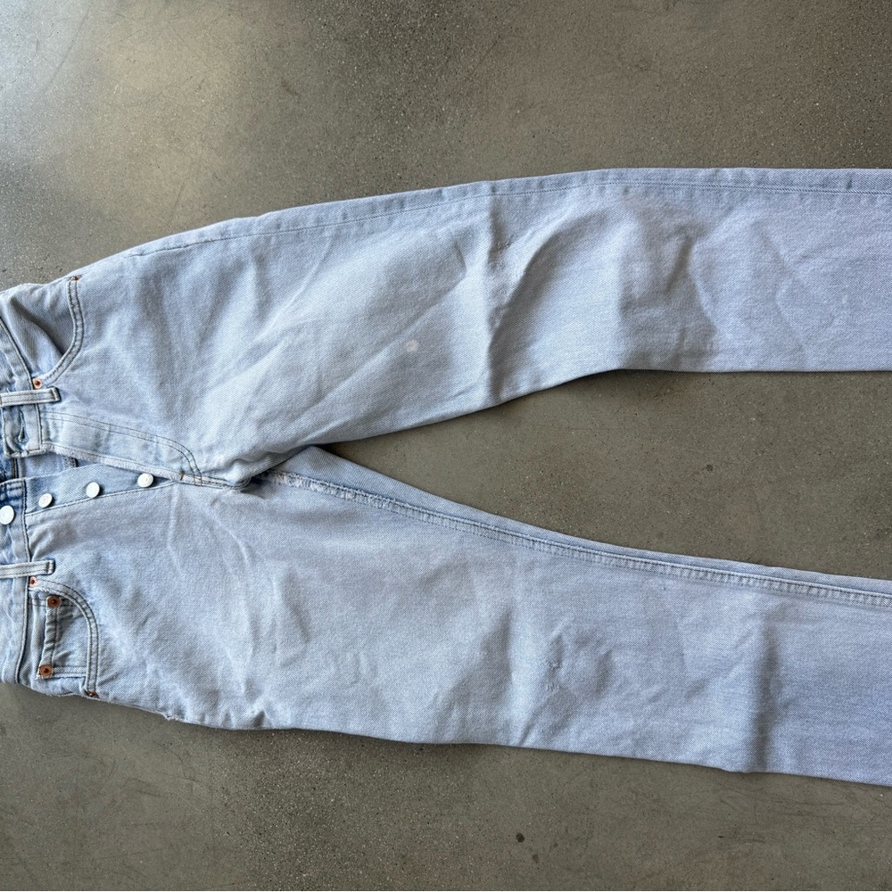 Reformation Light Blue Denim Jeans
